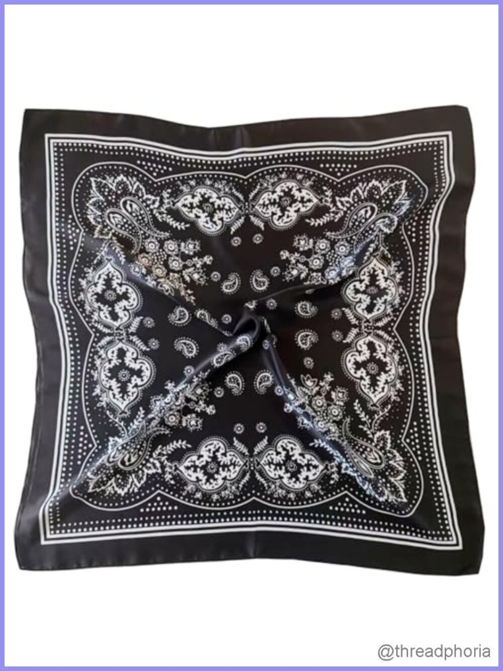 27x27 Satin Head Scarf for Women, Silky Hair Scarf Wrap Bandana
